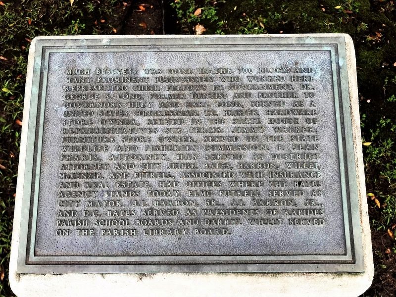 700 Block Main Street Marker. Click for full size. 700 Block Main Street Marker image. Click for full size.