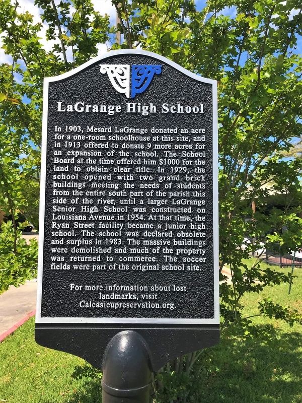 LaGrange School Marker image. Click for full size.