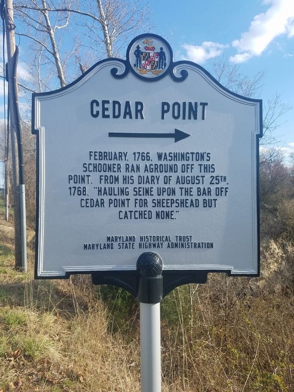 Cedar Point Marker image. Click for full size.