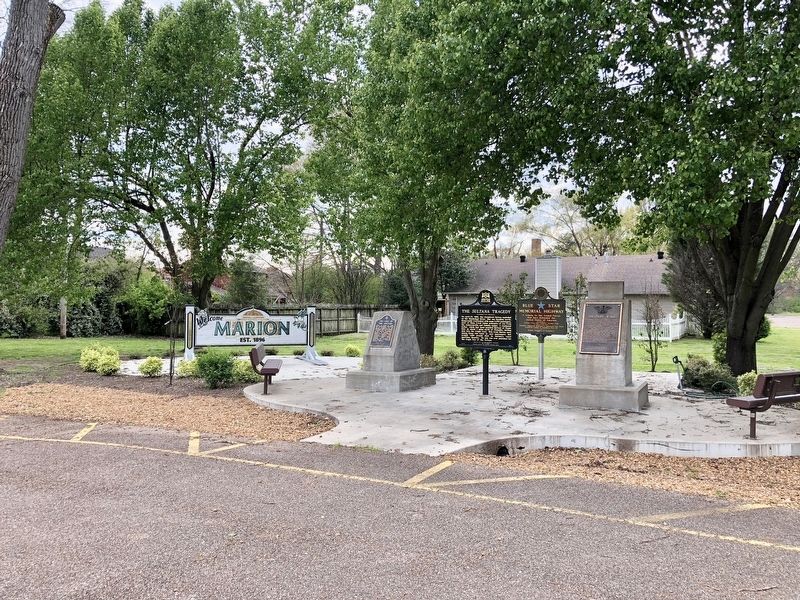 The <i>Sultana</i> Tragedy Marker. Click for full size. The <i>Sultana</i> Tragedy Marker image. Click for full size.