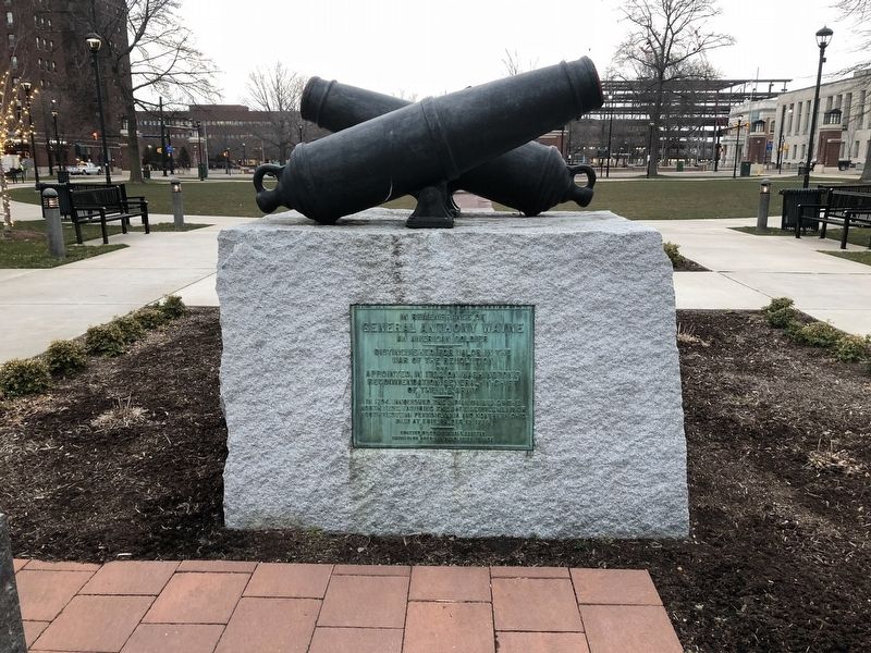 General Anthony Wayne Marker image. Click for full size.