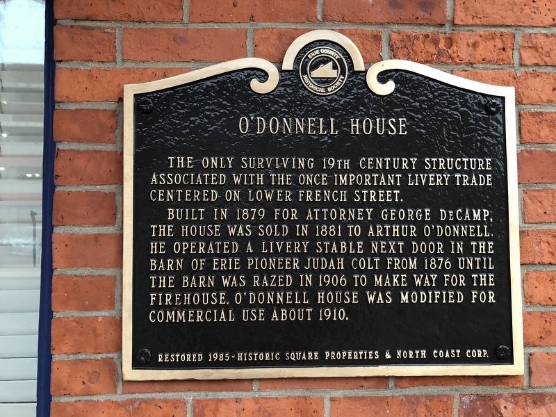 O'Donnell House Marker image. Click for full size.
