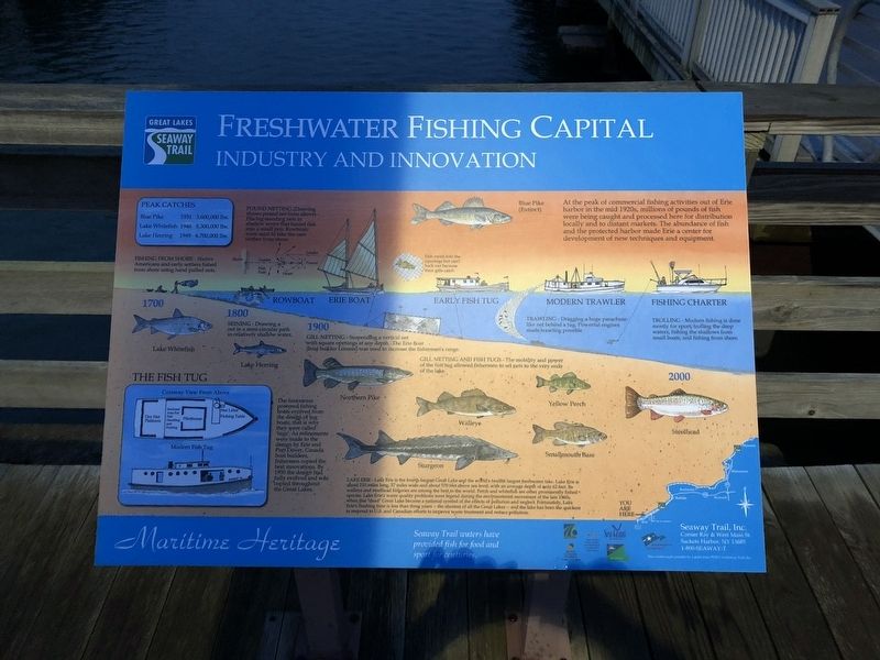 Freshwater Fishing Capital Marker image. Click for full size.