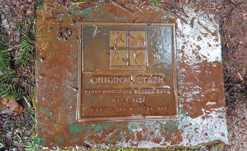 Original Stash Marker. Click for full size. Original Stash Marker image. Click for full size.