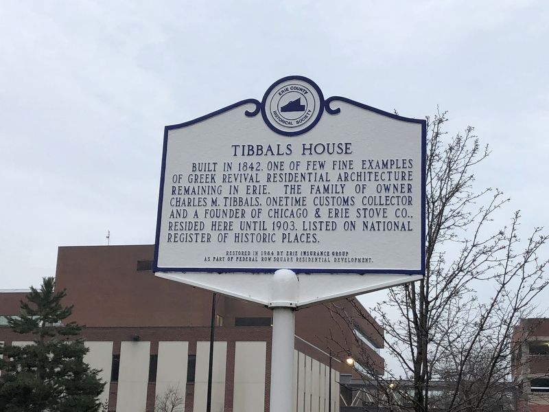 Tibbals House Marker image. Click for full size.