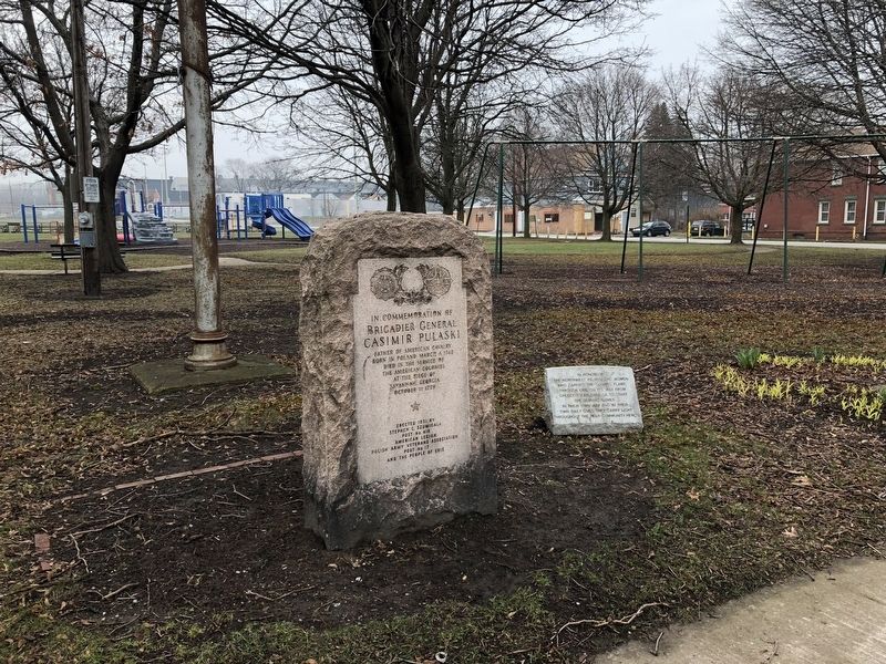 In Commemoration of Brigadier General Casimir Pulaski Marker image. Click for full size.