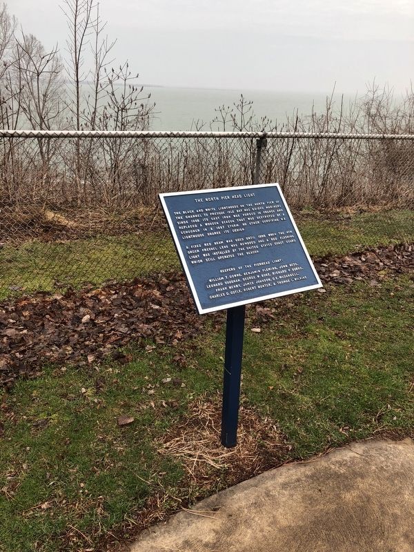 The North Pier Head Light Marker. Click for full size. The North Pier Head Light Marker image. Click for full size.