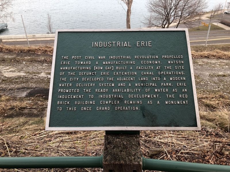 Industrial Erie Marker. Click for full size. Industrial Erie Marker image. Click for full size.