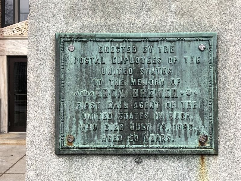 Eben Brewer Marker. Click for full size. Eben Brewer Marker image. Click for full size.
