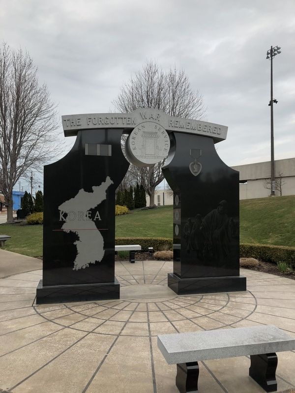 Korean War Memorial. Click for full size. Korean War Memorial image. Click for full size.