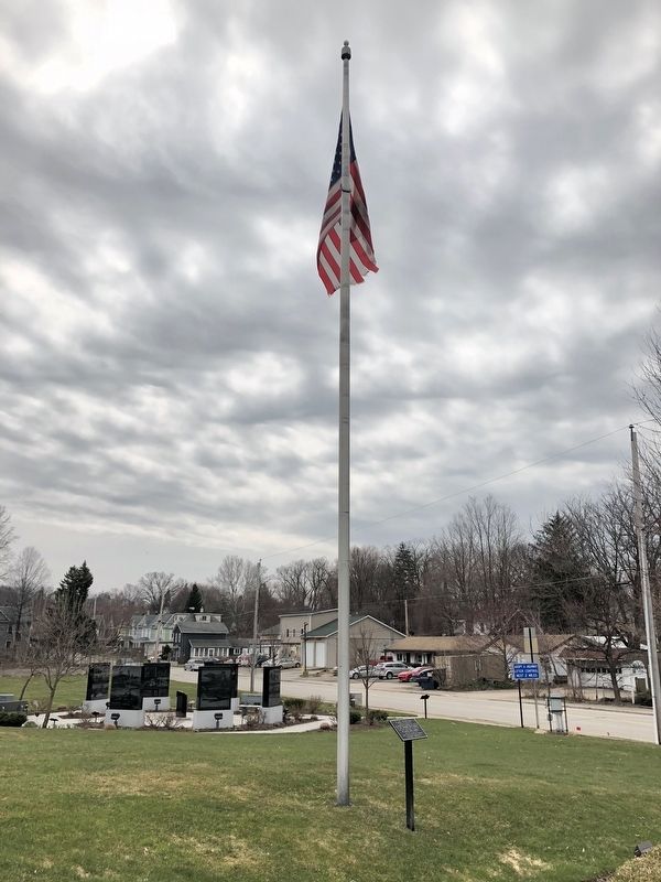 Flag Display Marker. Click for full size. Flag Display Marker image. Click for full size.