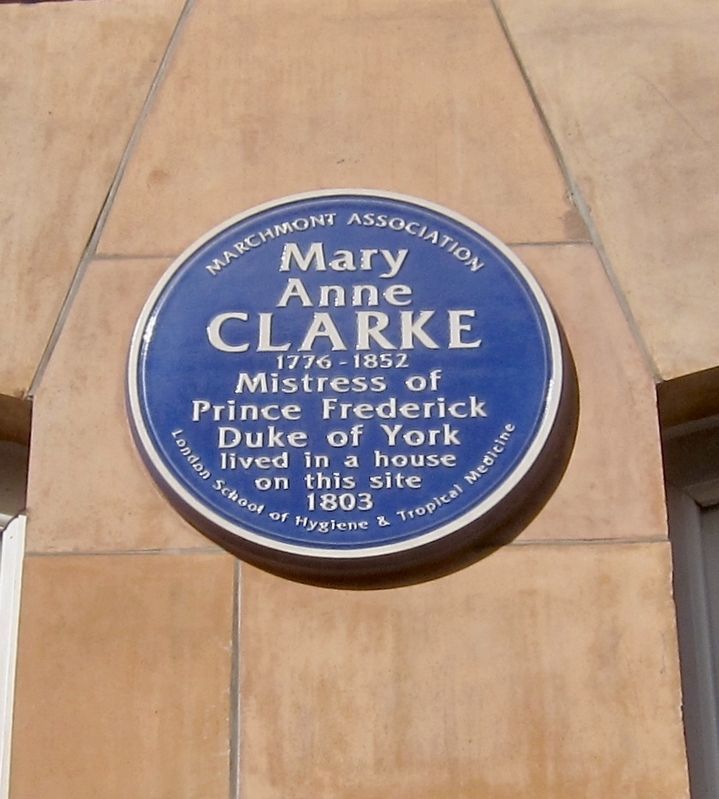 Mary Anne Clarke Marker image. Click for full size.