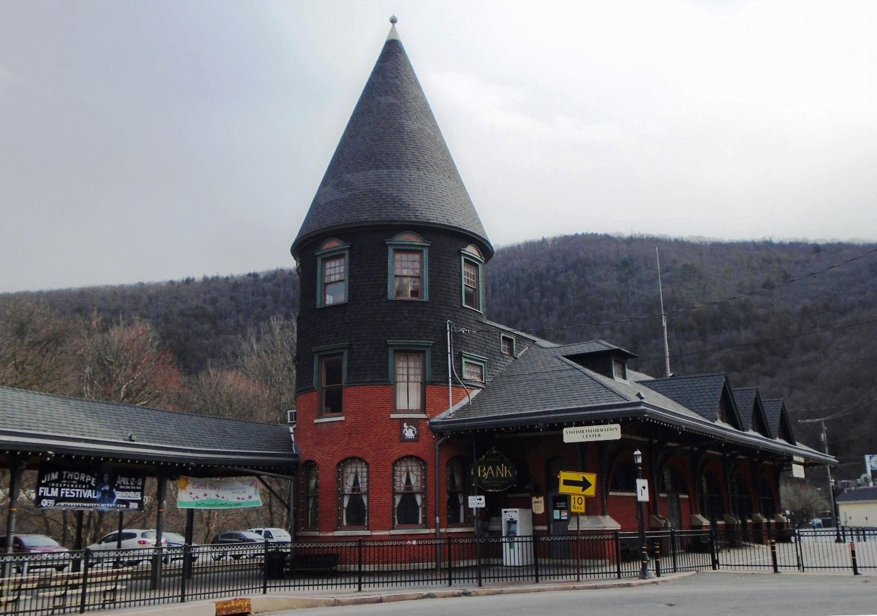 Central Railroad of New Jersey Passenger Depot image. Click for full size.