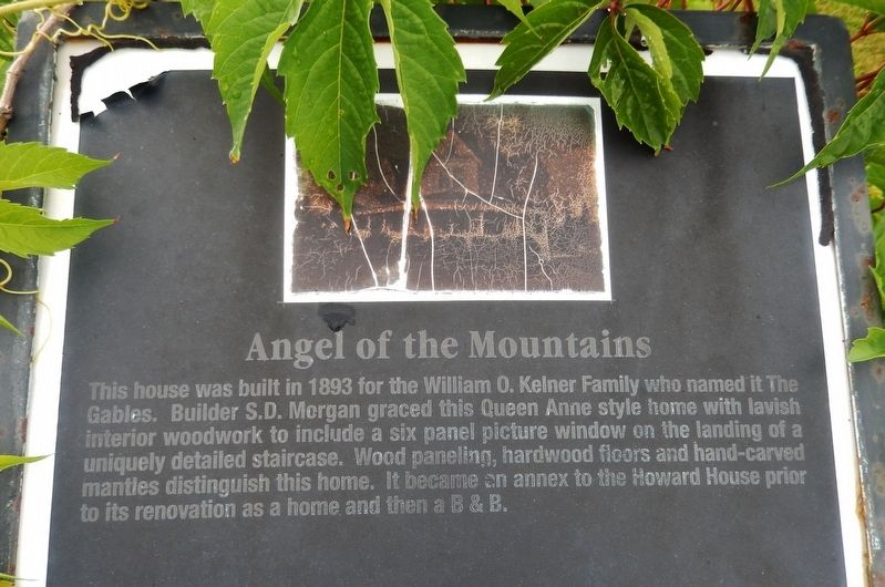 Angel of the Mountains Marker. Click for full size. Angel of the Mountains Marker image. Click for full size.