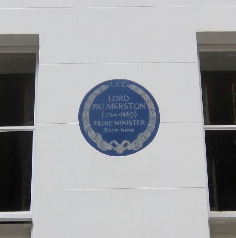 Lord Palmerston Marker. Click for full size. Lord Palmerston Marker image. Click for full size.