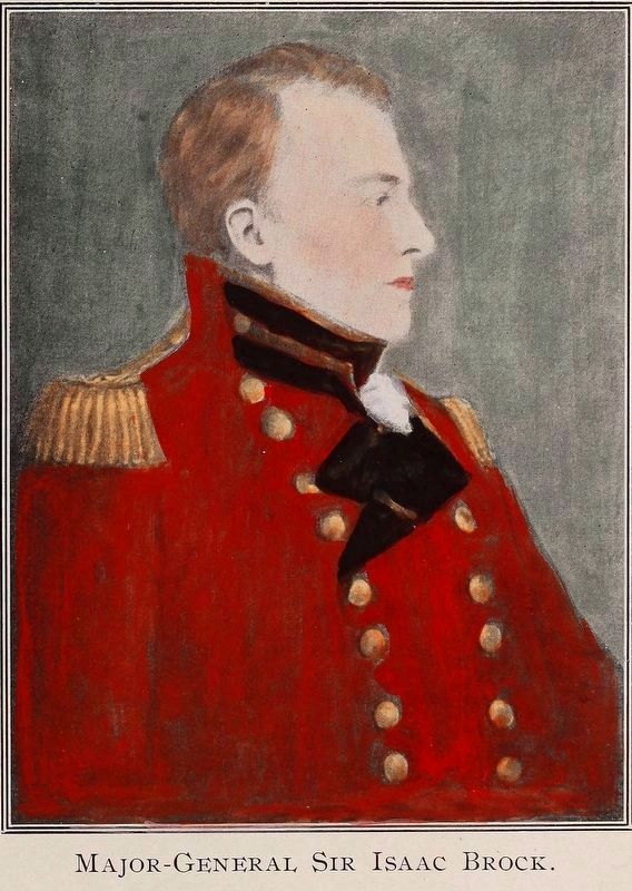 Major General Sir Isaac Brock image. Click for full size.