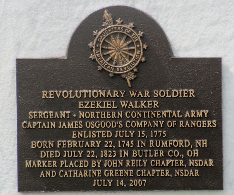Revolutionary War Soldier Marker image. Click for full size.