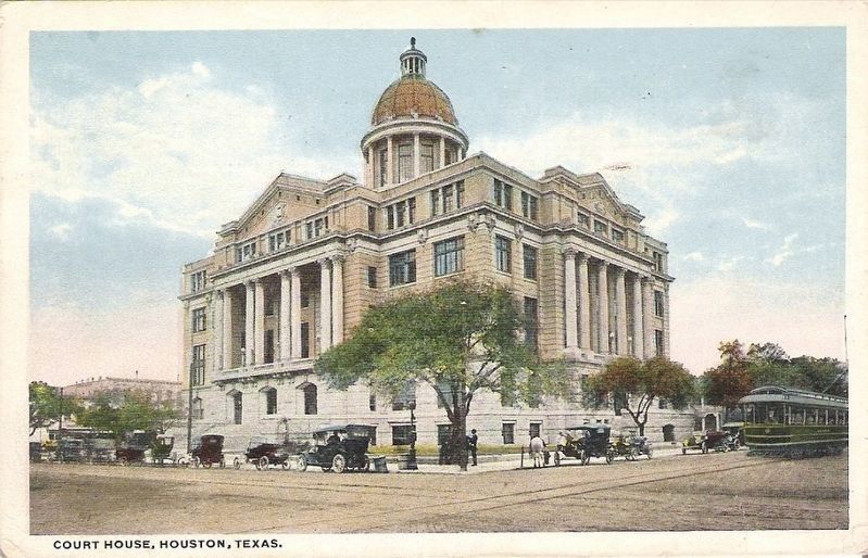 <i>Court House, Houston, Texas</i> image. Click for full size.