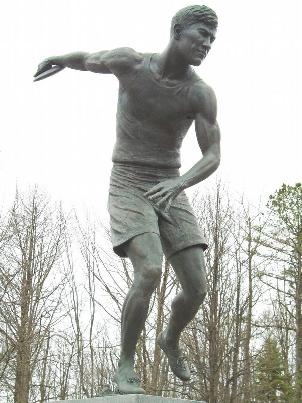 James Francis Thorpe Olympian Statue image. Click for full size.
