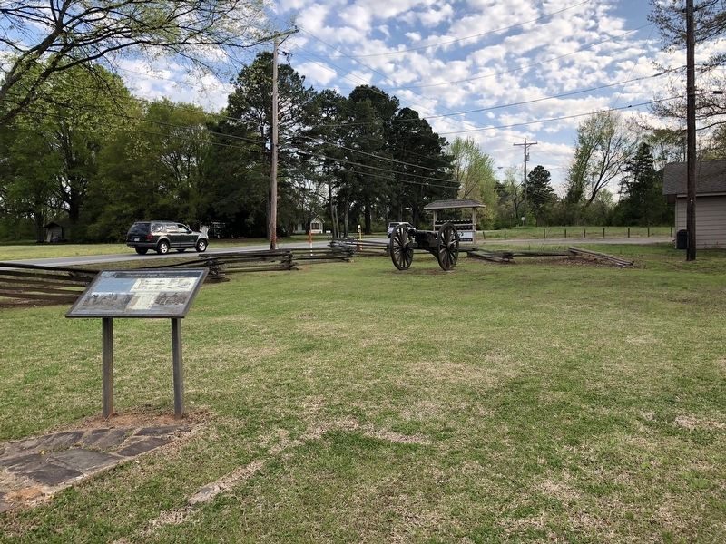Small park located across the road from the Reed's Bridge Battlefield. image. Click for full size.