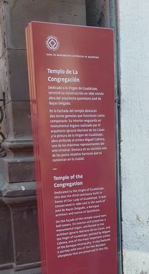 Temple of the Congregation Marker image. Click for full size.