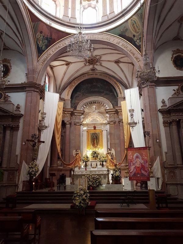 The altar of the Temple of the Congregation image. Click for full size.