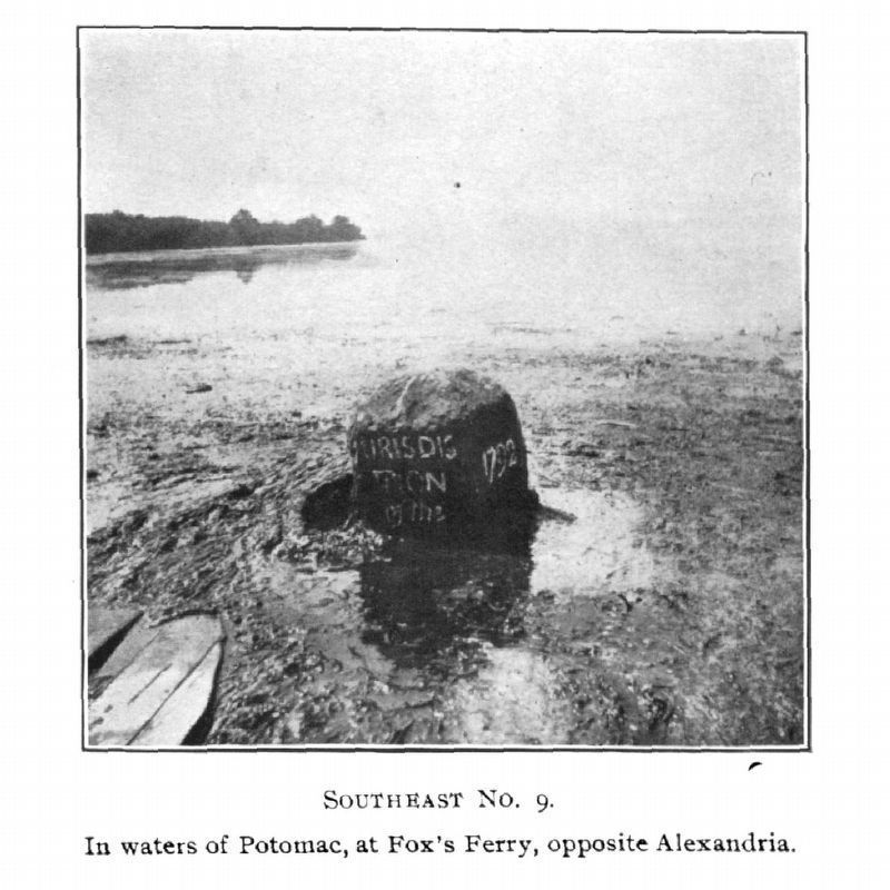 Original Federal Boundary Stone SE 9 image. Click for full size.