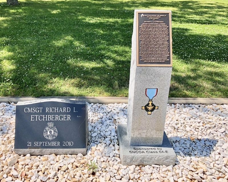 Monument added to show the AF Cross upgraded to the Medal of Honor.. Click for full size. Monument added to show the AF Cross upgraded to the Medal of Honor. image. Click for full size.