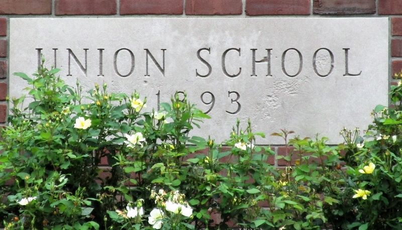 The Union School 1893-2004 Marker image. Click for full size.