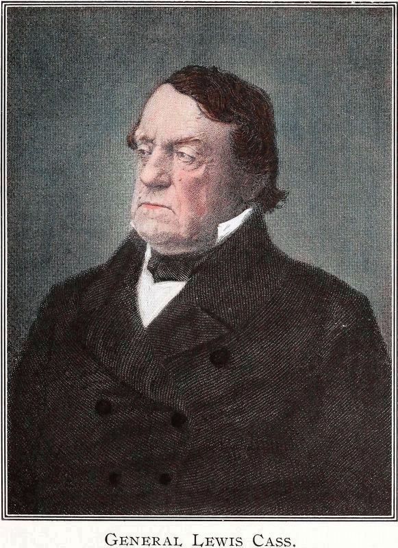 General Lewis Cass image. Click for full size.