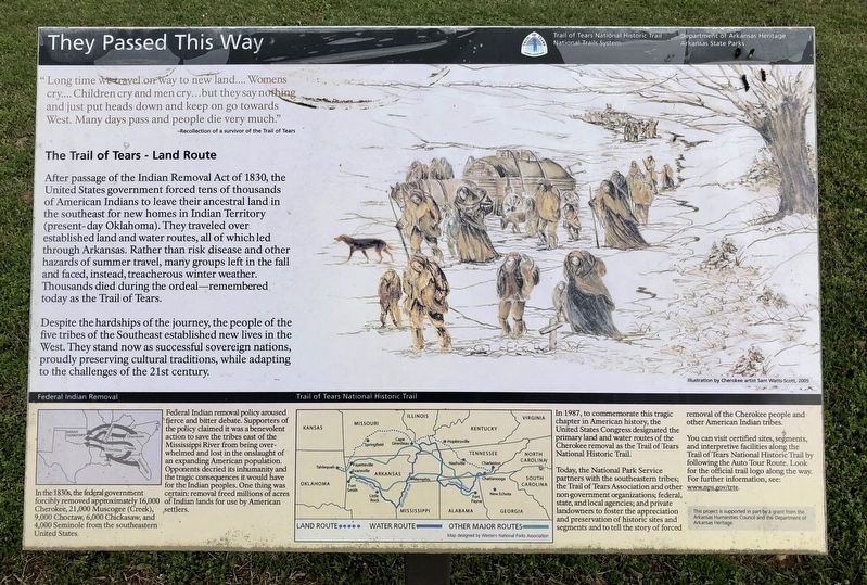 They Passed This Way Marker. Click for full size. They Passed This Way Marker image. Click for full size.