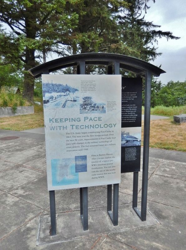 Keeping Pace with Technology Marker (<i>tall view</i>) image. Click for full size.