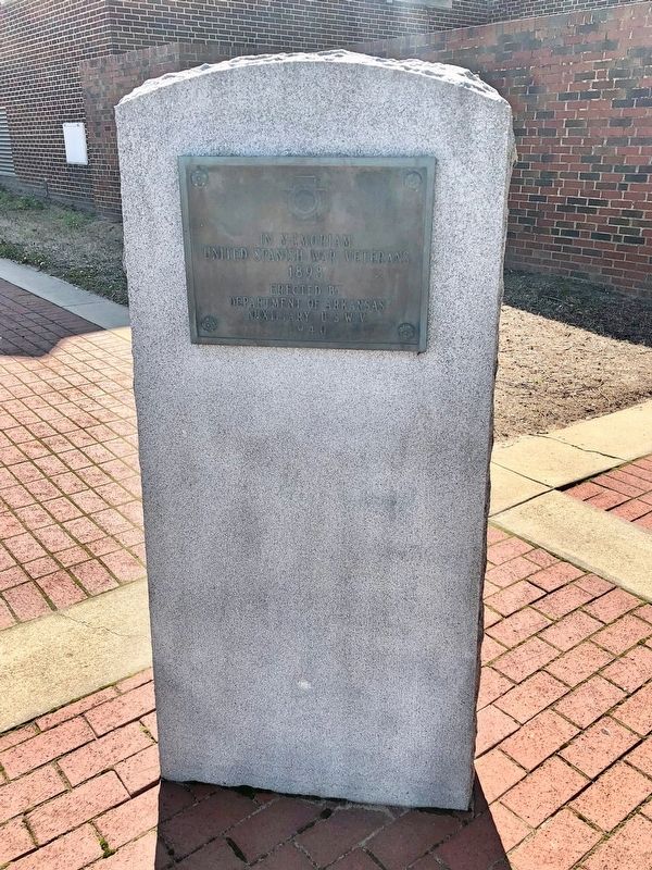 In Memoriam United Spanish War Veterans Marker. Click for full size. In Memoriam United Spanish War Veterans Marker image. Click for full size.