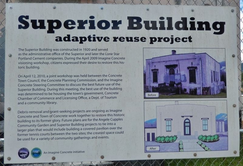 Superior Building - Additional Interpretive Panel <i>(click on photo to enlarge)</i> image. Click for full size.