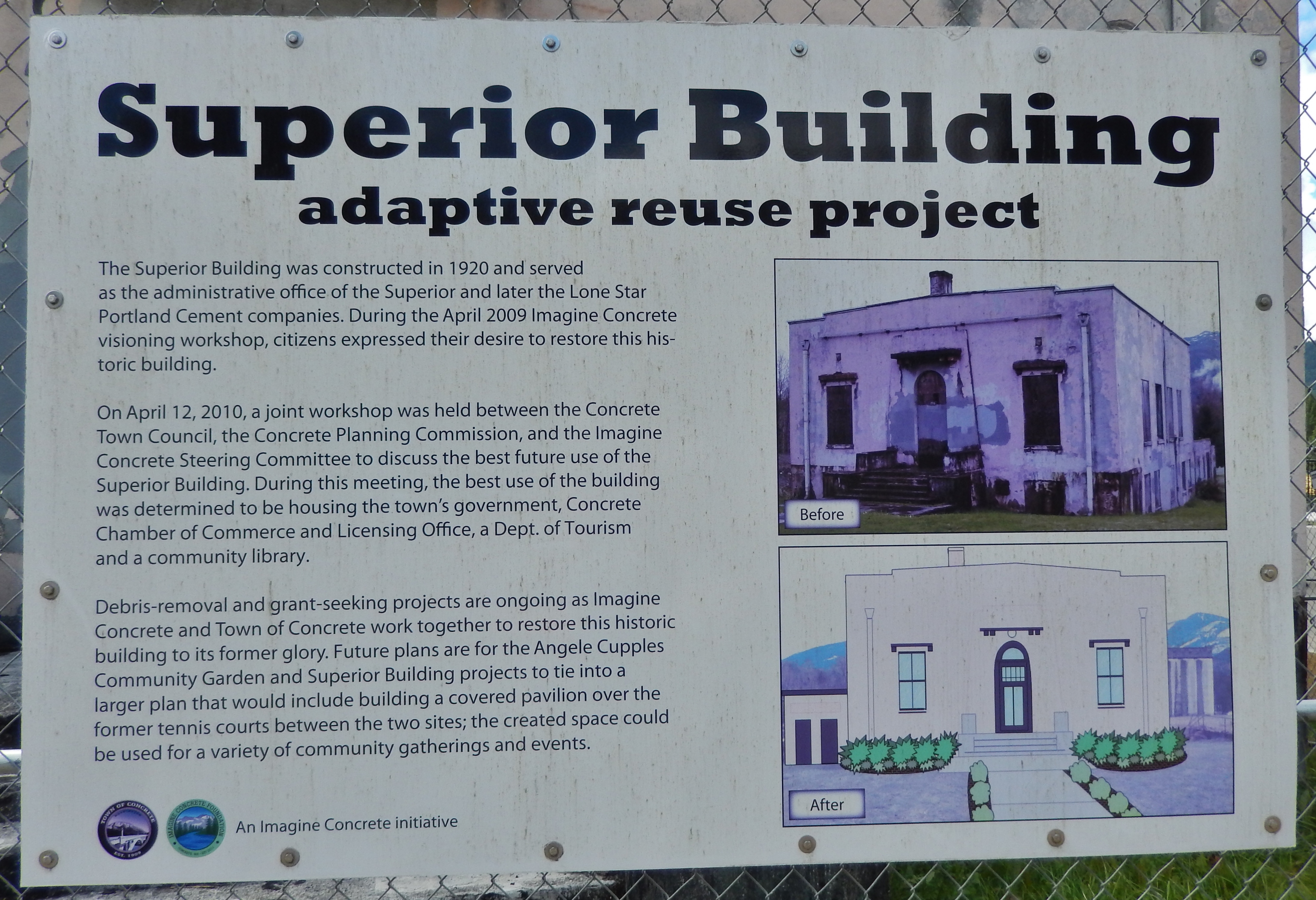 Superior Building - Additional Interpretive Panel <i>(click on photo to enlarge)</i>