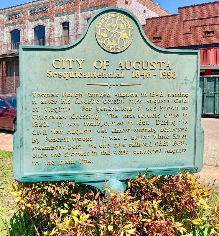 City of Augusta Marker image. Click for full size.