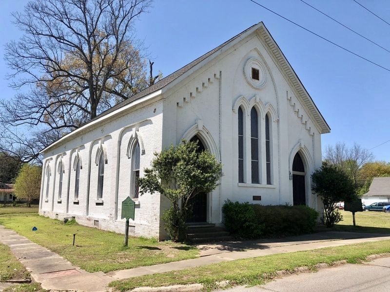 Woodruff County Presbyterian Church marker.. Click for full size. Woodruff County Presbyterian Church marker. image. Click for full size.