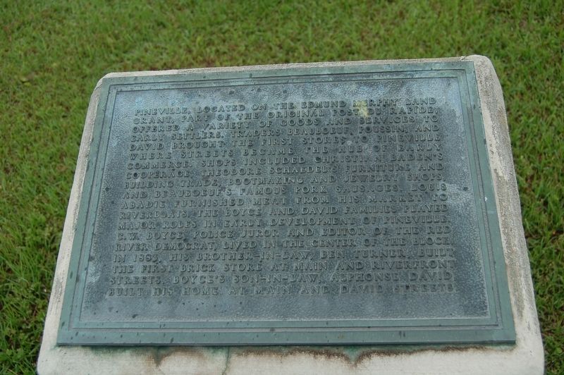 Pineville #1 Marker. Click for full size. Pineville #1 Marker image. Click for full size.