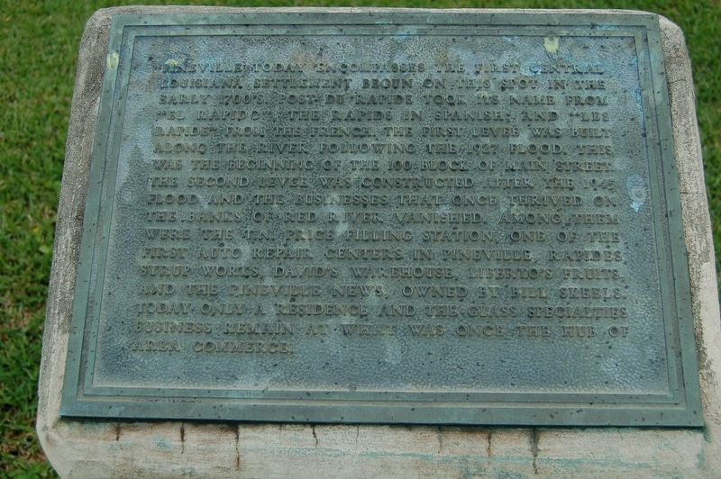 Pineville #1 Marker. Click for full size. Pineville #1 Marker image. Click for full size.