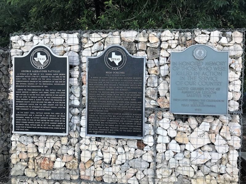 Hugh Ochiltree Marker. Click for full size. Hugh Ochiltree Marker image. Click for full size.