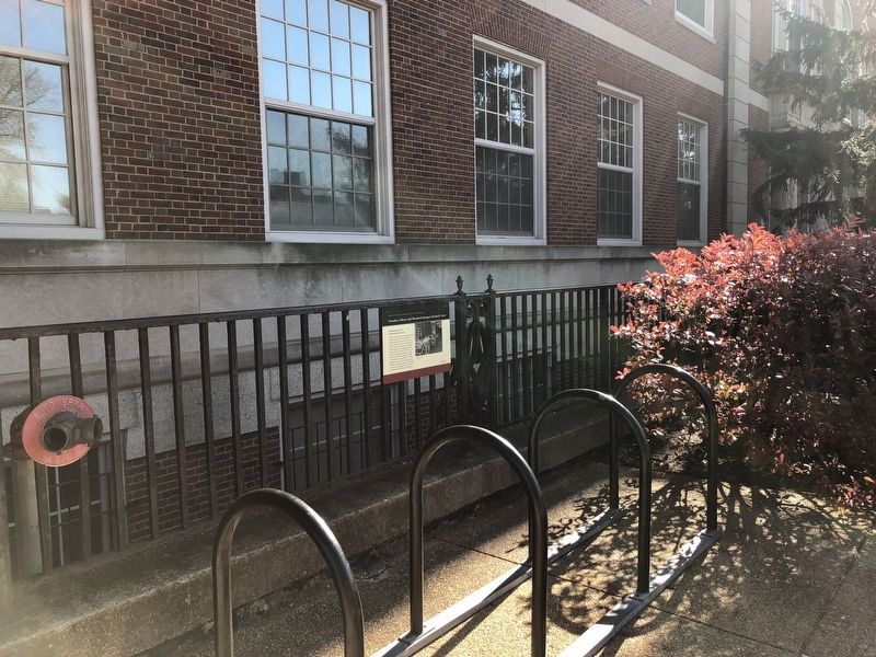 Founders Library and Moorland-Spingarn Research Center Marker. Click for full size. Founders Library and Moorland-Spingarn Research Center Marker image. Click for full size.