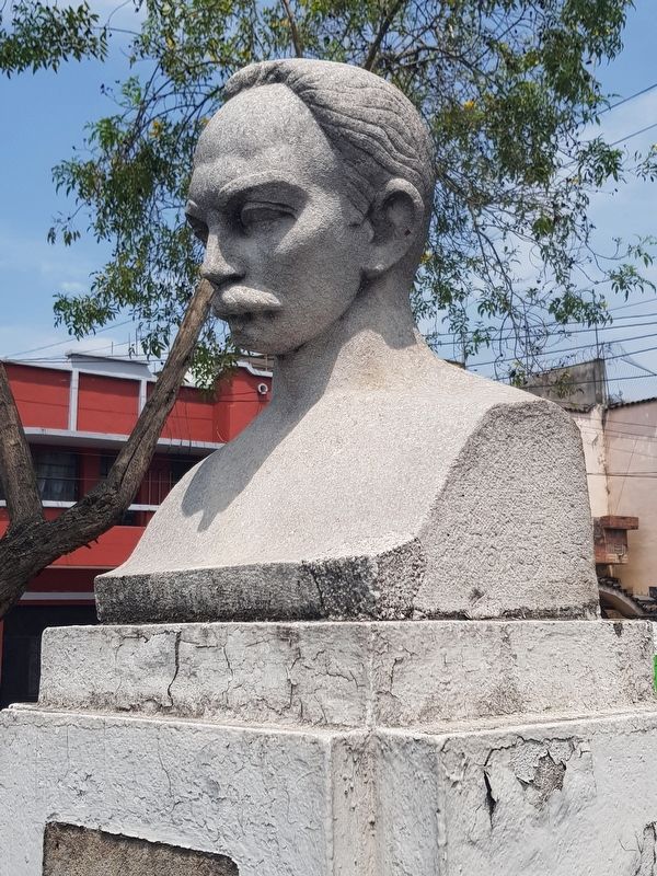 The bust of José Martí. Click for full size. The bust of José Martí image. Click for full size.