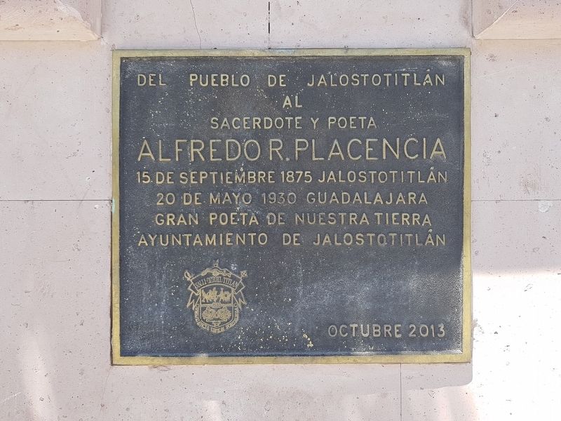 Alfredo R. Placencia Marker image. Click for full size.