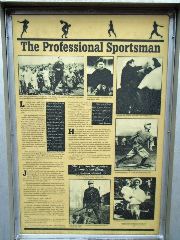 The Professional Sportsman Marker image. Click for full size.