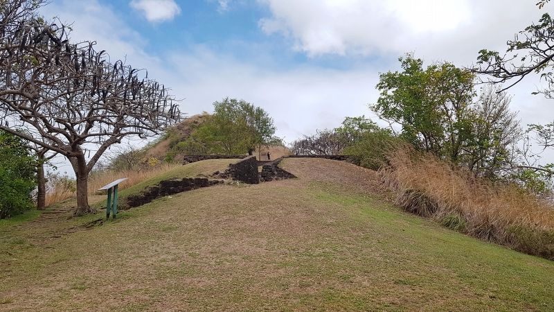 Musket Redoubt and Marker image. Click for full size.