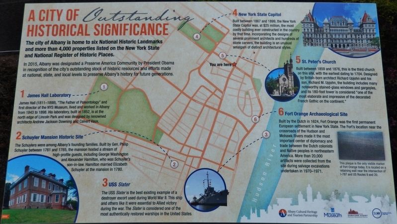 A City of Outstanding Historical Significance Marker image. Click for full size.