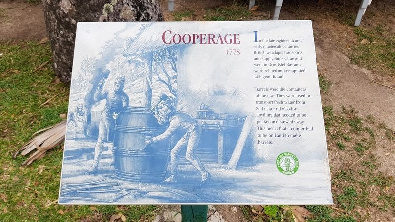 Cooperage Marker. Click for full size. Cooperage Marker image. Click for full size.