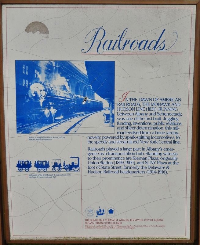 Railroads Marker image. Click for full size.