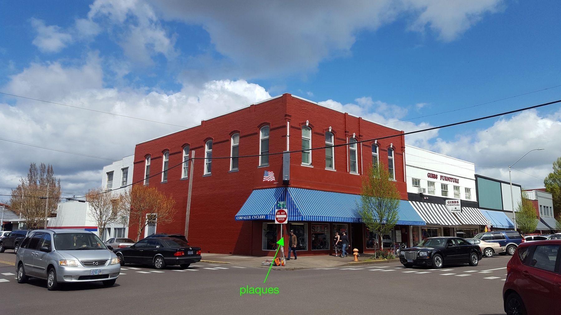 Site of the Capitol of Territorial Oregon. Click for full size. Site of the Capitol of Territorial Oregon image. Click for full size.