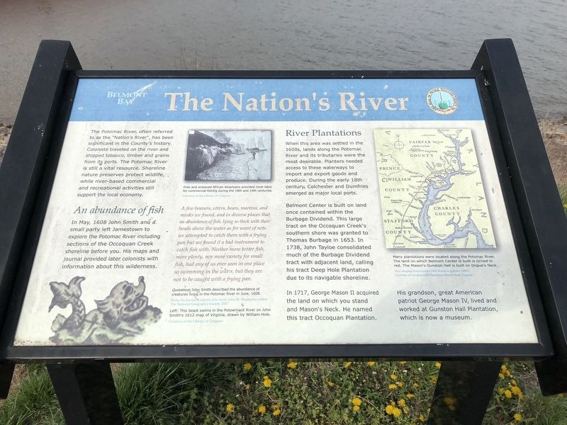 The Nation's River Marker image. Click for full size.